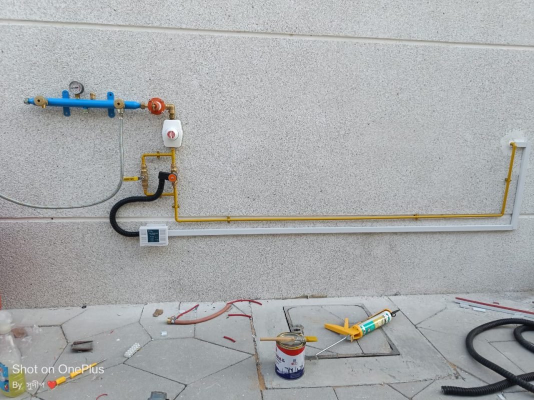 Gas Pipeline Installation Project